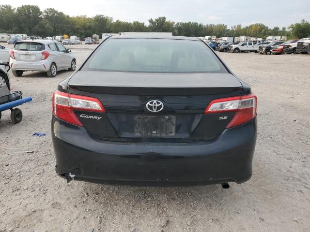 4T1BF1FKXCU148350 - 2012 TOYOTA CAMRY BASE BLACK photo 6