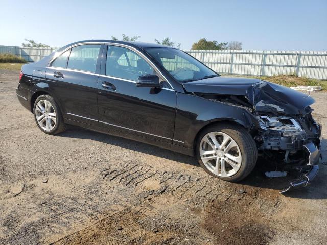 WDDGF8AB3DR255633 - 2013 MERCEDES-BENZ C 300 4MATIC BLACK photo 4