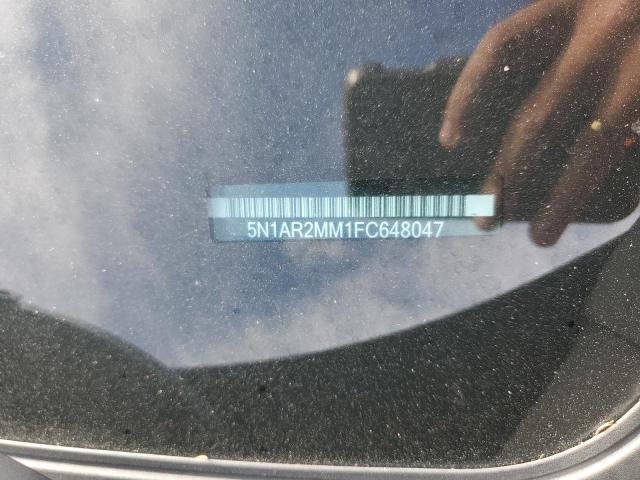 5N1AR2MM1FC648047 - 2015 NISSAN PATHFINDER S BLACK photo 13