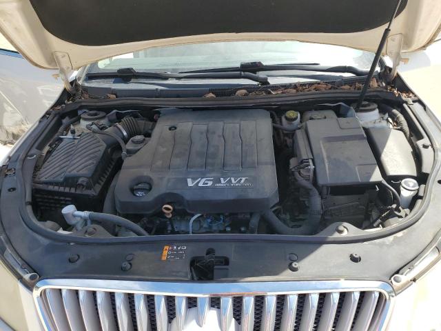 1G4GF5E34CF344442 - 2012 BUICK LACROSSE PREMIUM Ақ фото 11