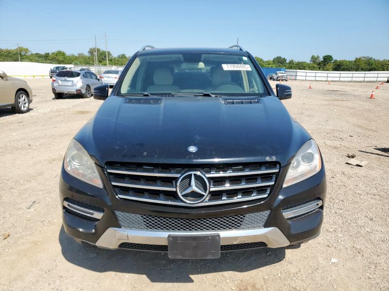 4JGDA5JB3DA259251 - 2013 MERCEDES-BENZ ML 350 Czarny zdjęcie 5
