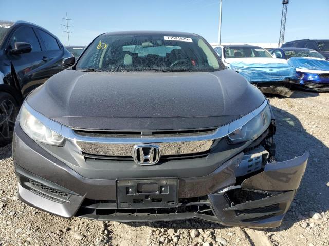 19XFC2F53HE057666 - 2017 HONDA CIVIC LX ნაცრისფერი ფოტო 5