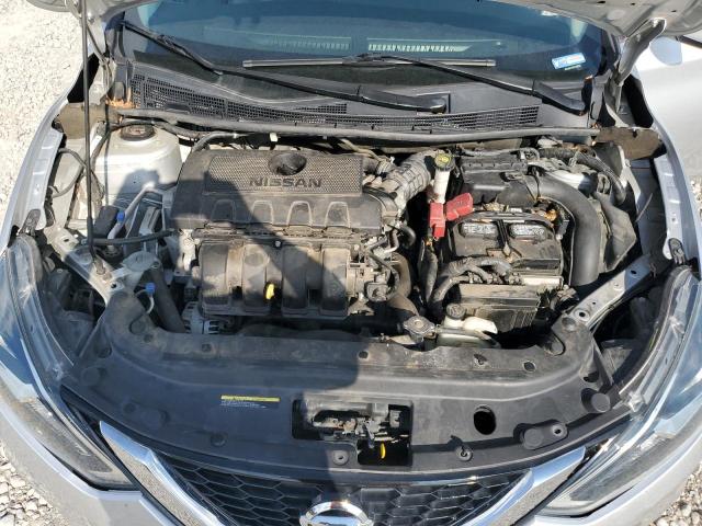 3N1AB7AP8KY363256 - 2019 NISSAN SENTRA S 银色 照片 11