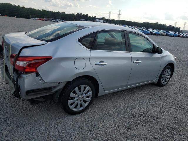 3N1AB7AP8KY363256 - 2019 NISSAN SENTRA S 银色 照片 3