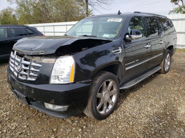 1GYFK26269R254596 - 2009 CADILLAC ESCALADE ESV LUXURY BLACK photo 2