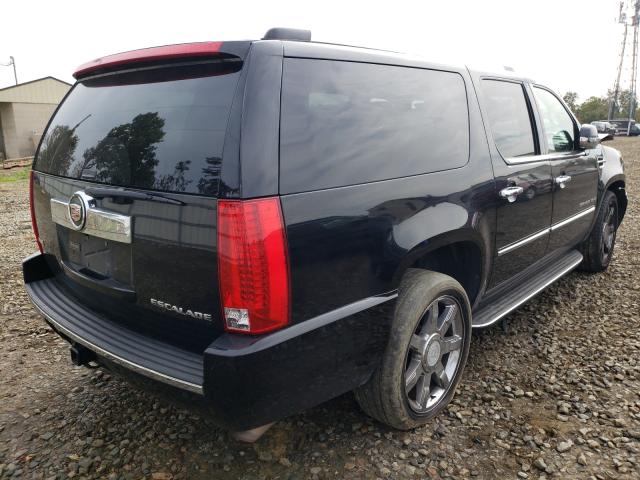 1GYFK26269R254596 - 2009 CADILLAC ESCALADE ESV LUXURY BLACK photo 4