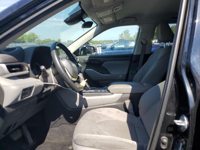 5TDBZRBH1NS572074 - 2022 TOYOTA HIGHLANDER L BLACK photo 7