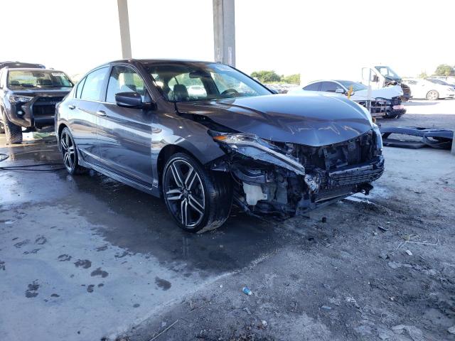 1HGCR2F18HA277789 - 2017 HONDA ACCORD SPORT SPECIAL EDITION GRAY photo 4