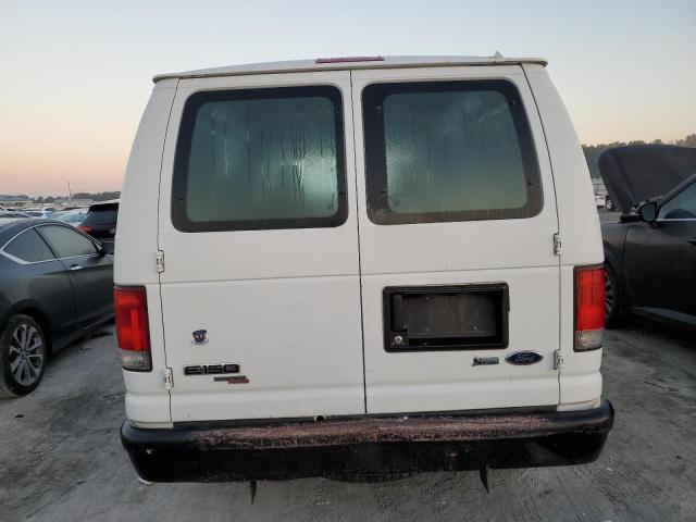 1FTNE1EW3BDA76348 - 2011 FORD ECONOLINE E150 VAN WHITE photo 6