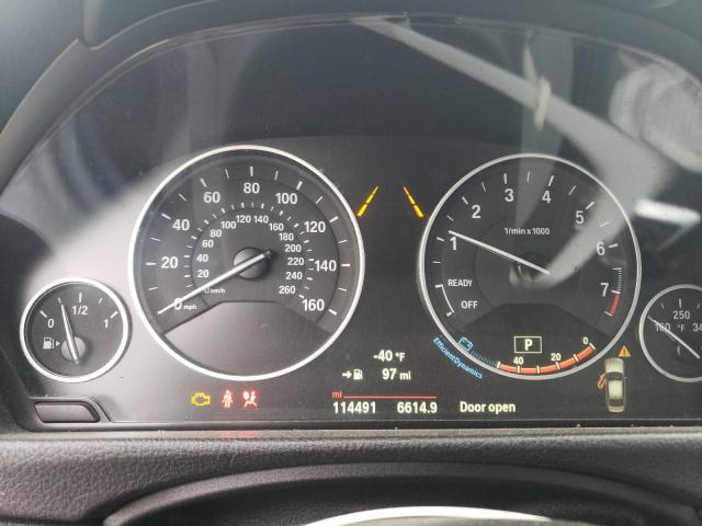 WBA8B3C52GK383750 - 2016 BMW 340 I Czarny zdjęcie 9