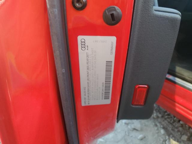 WAUM2BF22KN124628 - 2019 AUDI A6 PRESTIGE Czerwony zdjęcie 12