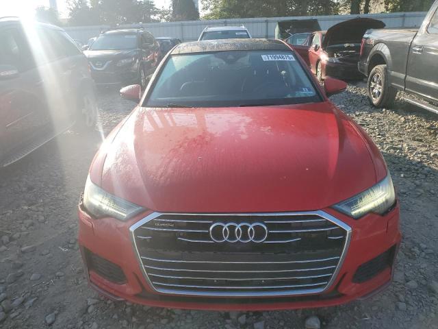 WAUM2BF22KN124628 - 2019 AUDI A6 PRESTIGE Czerwony zdjęcie 5
