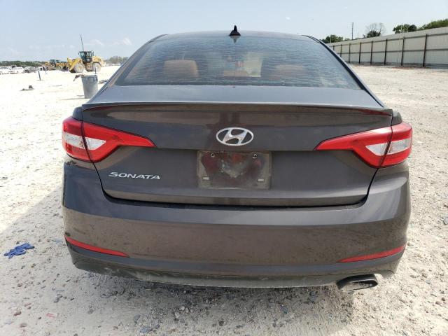 5NPE24AF5GH379889 - 2016 HYUNDAI SONATA SE BROWN photo 6