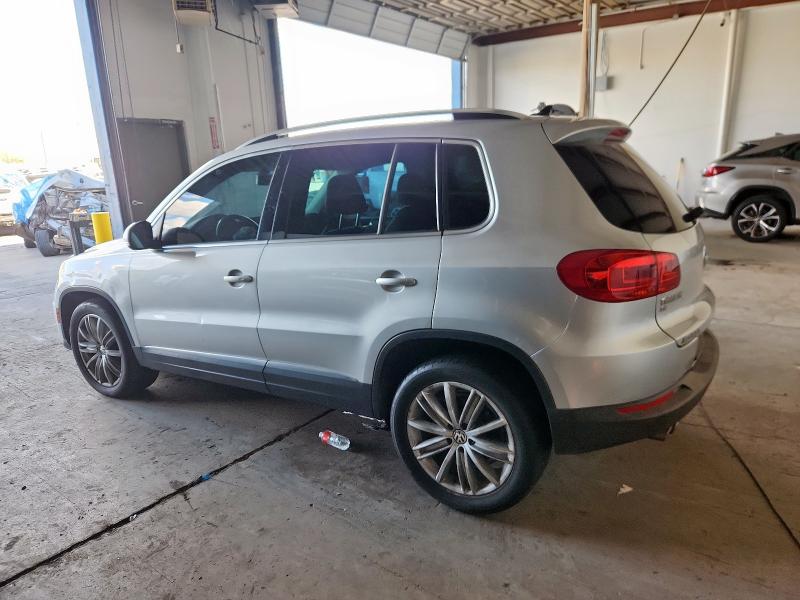 WVGAV7AX2GW607126 - 2016 VOLKSWAGEN TIGUAN S SILVER photo 2