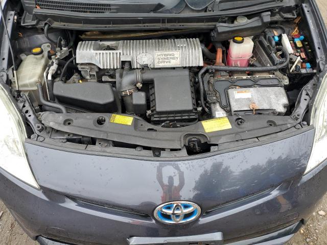 JTDKN3DU9C5430027 - 2012 TOYOTA PRIUS GRAY photo 11
