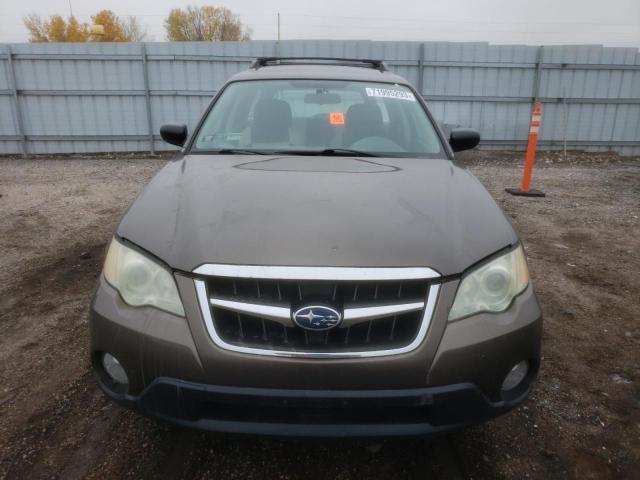 4S4BP61C397327279 - 2009 SUBARU OUTBACK 2.5I BROWN photo 5