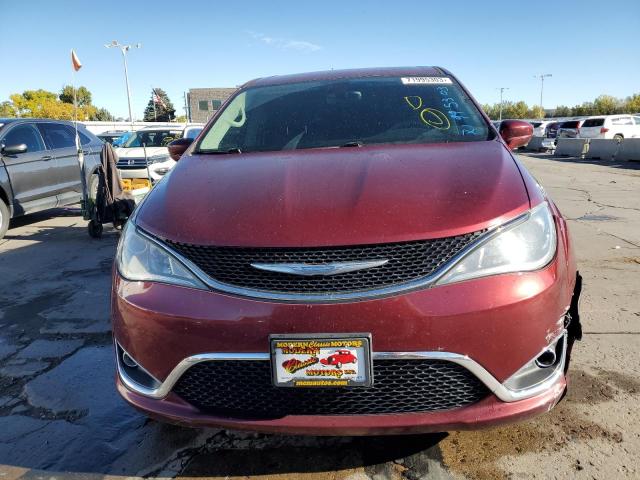 2C4RC1FG2JR278446 - 2018 CHRYSLER PACIFICA TOURING PLUS BURGUNDY photo 5
