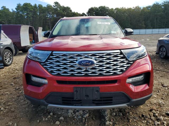 1FM5K8HCXMGB27036 - 2021 FORD EXPLORER PLATINUM RED photo 5