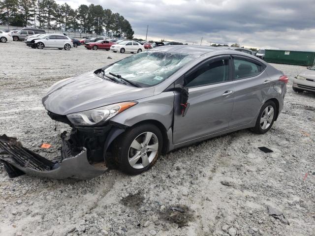 KMHDH4AE4DU581623 - 2013 HYUNDAI ELANTRA GLS GRAY photo 1