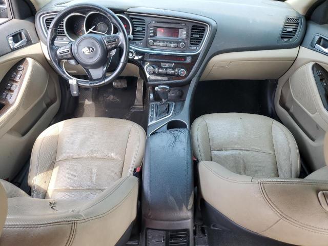 5XXGN4A74FG394757 - 2015 KIA OPTIMA EX BLACK photo 8