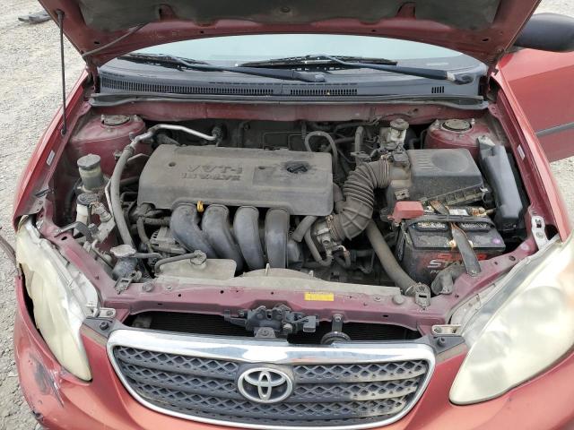 1NXBR32EX7Z815992 - 2007 TOYOTA COROLLA CE RED photo 11