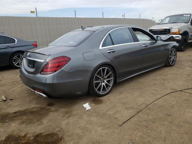 WDDUG6GB9KA469663 - 2019 MERCEDES-BENZ S 450 GRAY photo 3