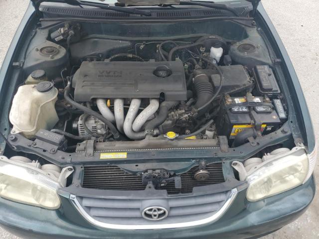 1NXBR12E32Z643589 - 2002 TOYOTA COROLLA CE 绿色 照片 11