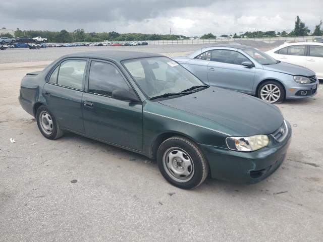 1NXBR12E32Z643589 - 2002 TOYOTA COROLLA CE 绿色 照片 4