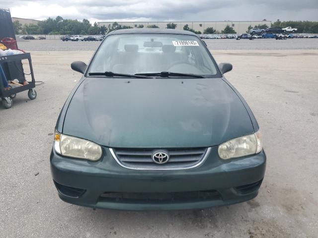 1NXBR12E32Z643589 - 2002 TOYOTA COROLLA CE 绿色 照片 5