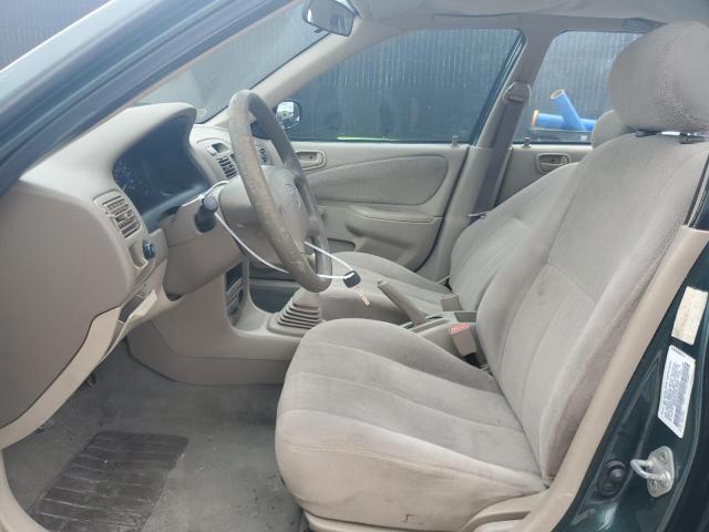 1NXBR12E32Z643589 - 2002 TOYOTA COROLLA CE 绿色 照片 7