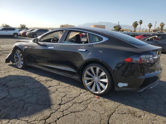 5YJSA1CN2DFP16375 - 2013 TESLA MODEL S შავი ფოტო 2