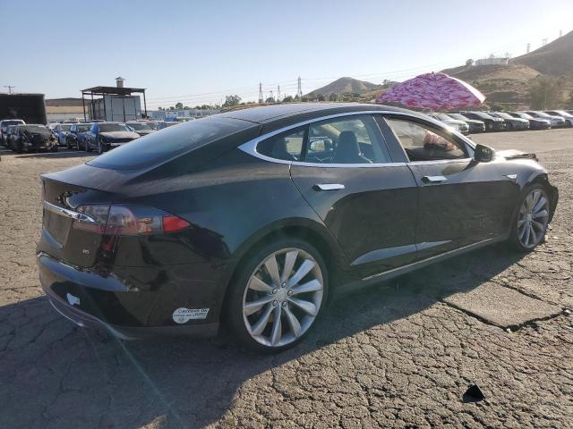 5YJSA1CN2DFP16375 - 2013 TESLA MODEL S შავი ფოტო 3