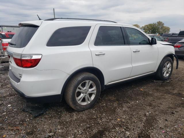 1C4RDHDG0DC700073 - 2013 DODGE DURANGO CREW WHITE photo 3