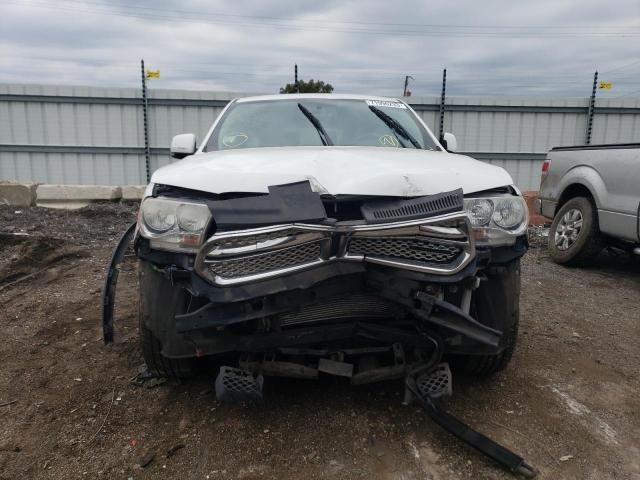 1C4RDHDG0DC700073 - 2013 DODGE DURANGO CREW WHITE photo 5