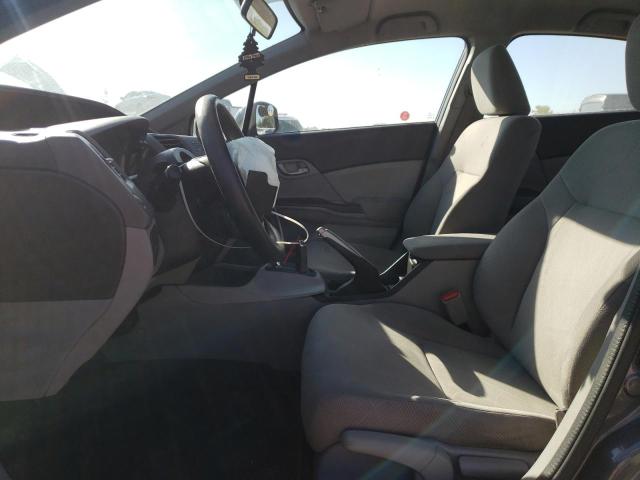 2HGFB2F41CH053060 - 2012 HONDA CIVIC LX GRAY photo 7