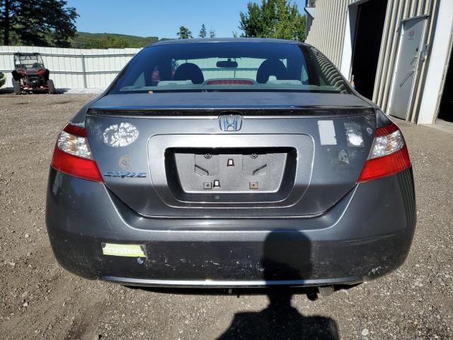 2HGFG1B81AH516915 - 2010 HONDA CIVIC EX GRAY photo 6
