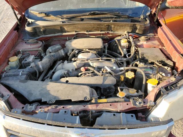 JF2SH6CC0AH727492 - 2010 SUBARU FORESTER 2.5X PREMIUM ORANGE photo 12