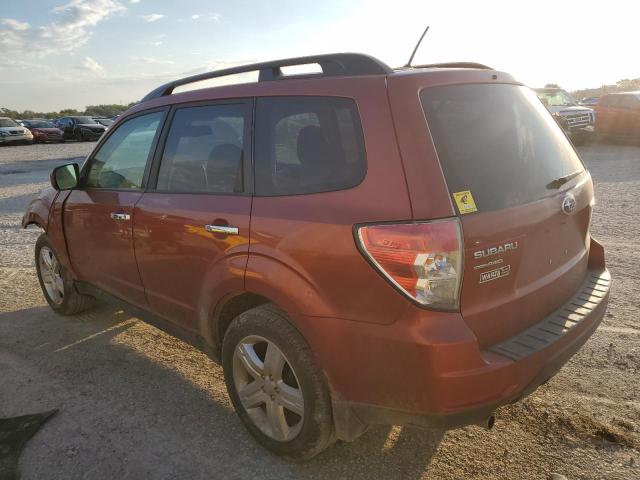 JF2SH6CC0AH727492 - 2010 SUBARU FORESTER 2.5X PREMIUM ORANGE photo 2