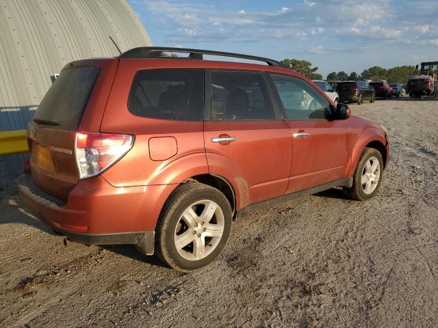 JF2SH6CC0AH727492 - 2010 SUBARU FORESTER 2.5X PREMIUM ORANGE photo 3