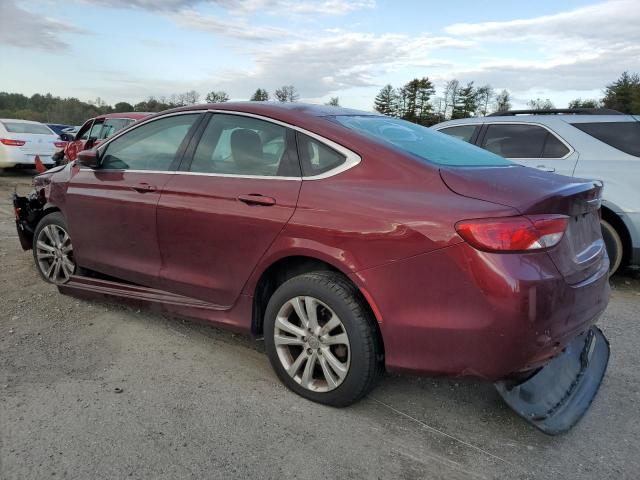 1C3CCCABXGN117740 - 2016 CHRYSLER 200 LIMITED BURGUNDY photo 2