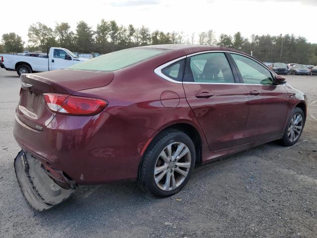 1C3CCCABXGN117740 - 2016 CHRYSLER 200 LIMITED BURGUNDY photo 3