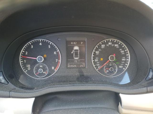 1VWBP7A35DC101834 - 2013 VOLKSWAGEN PASSAT SE თეთრი ფოტო 9