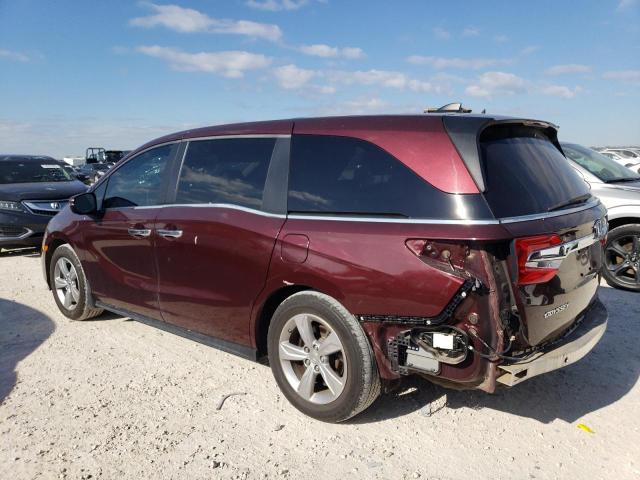 5FNRL6H56JB094387 - 2018 HONDA ODYSSEY EX BURGUNDY photo 2