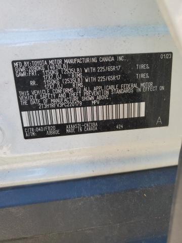 2T3H1RFV3PC220179 - 2023 TOYOTA RAV4 LE Beyaz fotoğraf 14