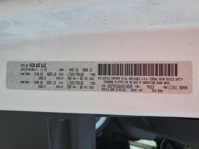 3C6TRVDG6HE518325 - 2017 RAM PROMASTER 2500 HIGH Blau Foto 13