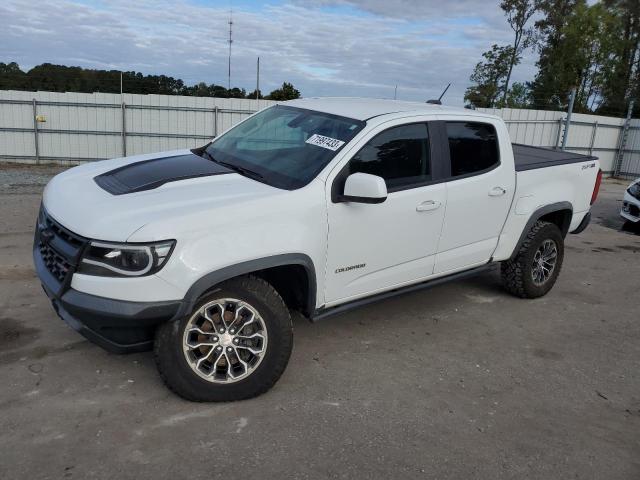 1GCGTEEN3J1120944 - 2018 CHEVROLET COLORADO ZR2 WHITE photo 1