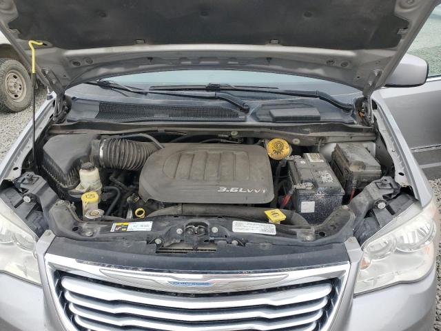 2C4RC1BG4FR752328 - 2015 CHRYSLER TOWN & COU TOURING ვერცხლისფერი ფოტო 12