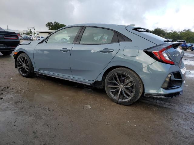 SHHFK7H43MU223322 - 2021 HONDA CIVIC SPORT ნაცრისფერი ფოტო 2