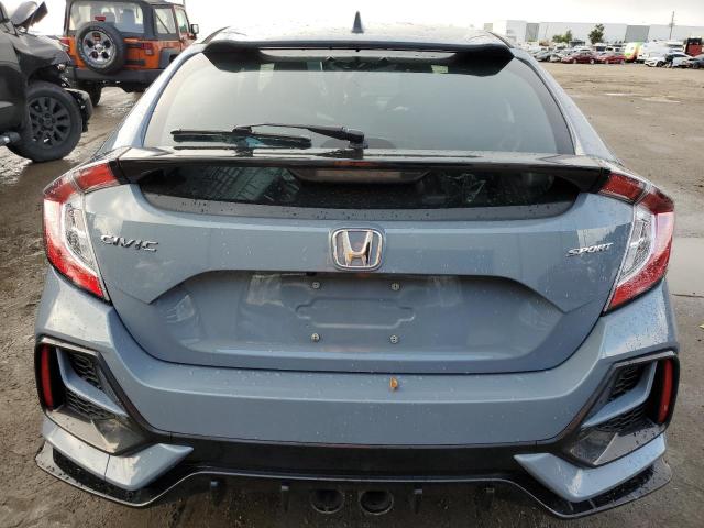 SHHFK7H43MU223322 - 2021 HONDA CIVIC SPORT ნაცრისფერი ფოტო 6