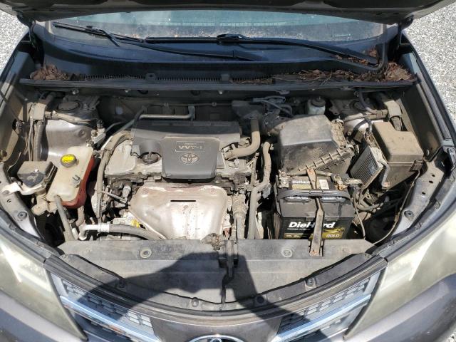 2T3ZFREV6EW086352 - 2014 TOYOTA RAV4 LE GRAY photo 12
